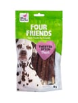 Hundgodis FourFriends Twisted Stick Duck 12,5 cm