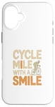 Coque pour iPhone 16 Plus Citation Cycliste Cycliste Bike Rider