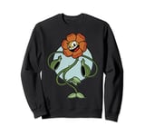 Cuphead Cagney Flower Pose Sweatshirt