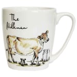 Queens Country Pursuits Cow Mug The Milkman Fine China 300ml Acorn Coffee Mug