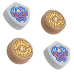 Zelda Thumb Grips Breath of the Wild Skyward Sword - Pack of 4 - For Nintendo Switch Joy-Cons and/or Switch Lite - Silicone Protective Covers