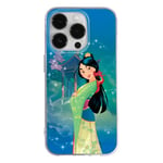 ERT GROUP Coque de téléphone Portable pour Apple Iphone 14 Pro Original et sous Licence Officielle Disney Motif Mulan 001 Parfaitement adapté à la Forme du téléphone Portable, Coque en TPU