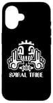 Coque pour iPhone 16 Spiral Tribe | Techno Hardstyle Gabber Tekno 23