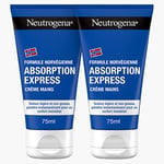 Neutrogena Formule Norvégienne Crème Maines Absorption Express, 2 x 75ml