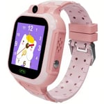 SiGN Smartwatch Kids 4G, WiFi, GPS - vaaleanpunainen