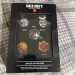 Call of Duty Black Ops Limited Edition PINS Set of 5 COD Brand new gaming badges