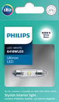 Philips 6418 Ultinon LED Bulb (White), 1 Pack