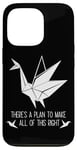 iPhone 13 Pro Break Me Out of This Prison Origami cute marriage couple Case