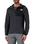 THE NORTH FACE NF0A7ZF5TLY M AO Softshell Hoodie Sweatshirt Homme Asphalt Grey-Black-Black Taille L