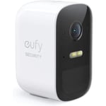 eufy Security eufyCam 2C, Övervakningskamera WiFi utomhus trådlös, kräver eufy HomeBase 2, batteritid på 180 dagar, Överföring