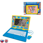 Lexibook JC599PAi14 Chase, Marshall, Rubble, Skye, Paw Patrol, Bilingual ENGLISH/SLOVAK Educational Laptop, Toy for Children, 170 Activities to Learn, Play Games and Music, Large Screen