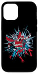 Coque pour iPhone 12/12 Pro Marvel Comics Falcon Hawkeye Black Widow Spider-Man