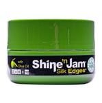 Ampro Shine 'N Jam Hair Conditioning Gel, Silk Edges, 2 Ounce