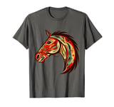 Hopi Art Horse Native American Style T-Shirt