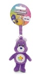 NICI- Porte Bisounours Harmonie 10cm Violet-Pendentif Animal avec Anneau métallique pour accrocher aux clés, à la Corde, au Sac et Plus Encore, 61380, Harmoniebärchi