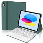 WINCHKING Clavier pour iPad 10 ème - Coque Clavier iPad 10eme Generation, Trackpad Multi-Touch, AZERTY