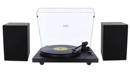 ENOVA VISION2 SET BL - Platine vinyle + Enceintes hifi USB/Bluetooth - noire