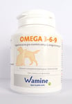 Wamine Omega 3-6-9 pour Chiens & Chats 120 Gélules - 09/2026