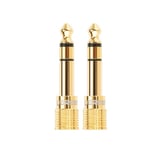 Ugreen Ljud Adapter 3.5 mm Mini Jack Till 6.3 mm Jack - Guld