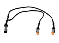 Strands DT-Y splitter med 1 stk DT-2 han til 2 stk DT-2