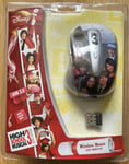 Wireless Optical Mouse USB 2.0 500/1000DPI High School Musical Brand New Sealed