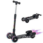 HOMCOM Kids Scooters 371-022BK Black