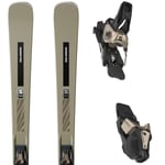 SALOMON E S/max N°12 + Mi12 Gw F80 Beige / Noir 162 2025 - *prix inclut code SINGLE14 ou SIGLE18