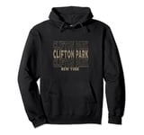 Vintage Clifton Park New York Pullover Hoodie