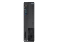 ASUSPRO D641SC I39100007R - SFF - Core i3 9100 / 3.6 GHz - RAM 8 Go - SSD 256 Go - UHD Graphics 630 - Gigabit Ethernet LAN sans fil: - 802.11a/b/g/n/ac, Bluetooth 5.0 - Win 10 Pro - moniteur : aucun - noir