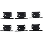 6Pack ABS Drawer Latches Pull Force Latches  for Camper, Home, Office