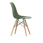 Vitra - Eames Plastic Chair DSW - 48 Forest - Ash Honey Tone - Matstolar - Charles & Ray Eames - Grön - Metall/Trä/Plast