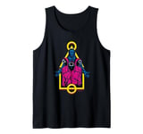 Squid Game Playing Field Shape Front Man & Masked Men Tank Top