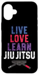 iPhone 16 Plus Jiu Jitsu Belt Colors Live Learn Love Jiu Jitsu Case