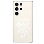 Coque Galaxy S23 ULTRA Dreamcatcher coeur blanc