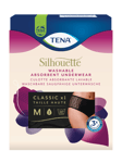 Tena Silhouette Washable Underwear Truse, Sort, Medium, 1 stk.