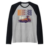 Back To The Future 35th Anniversary BTTF-35 DeLorean Manche Raglan