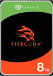 Seagate FireCuda ST8000DXA01 - Disque dur - 8 To - interne - 3.5"" - SATA 6Gb/s - 7200 tours/min - mémoire tampon : 256 Mo - avec 3 ans de Seagate Rescue Data Recovery