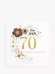 The Proper Mail Company Crescent 70th Birthday Card