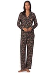 Lauren Ralph Lauren Floral Classic Pyjamas, Black