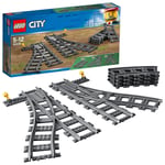 LEGO 60238 City Trains Switch Tracks 6 Pieces, Toy Train Track Exten (US IMPORT)