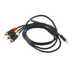 BuyCool® 1.8m 6FT RCA Audio Video Câble optique Adaptateur de câble AV numérique pour Microsoft pour Xbox 360 E Console Video Game Wholesale