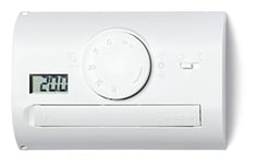 Finder 1T4190030000PAS Thermostat d'ambiance montage paroi avec Inverseur 5 A Blanc