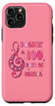 Coque pour iPhone 11 Pro Rocking 100 Days Of School Music Professeur de musique pour enfants étudiants musique