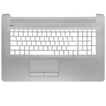 Coque supérieure et inférieure argent pour ordinateur portable HP Pavilion 17-BY 17-CA 17-CR 17Q-CS 17Z-CA 470 G7 17.3 "",repose-poignets astronomique,