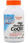 Doctor's Best - High Absorption CoQ10 with BioPerine, 300mg - 90 veggie softgels