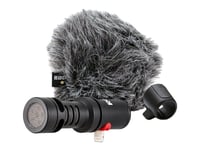 RØDE VideoMic Me-L, Älypuhelimen mikrofoni, 20 - 20000 Hz, 24 bittiä, 48 kHz, 19,5 dB, 74,5 dB