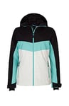 O'Neill Europe Women's Aplite Snow Jacket, Outdoor Sports Apparel, Black Out Colour Block, XL