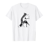 Fox Raising A Glass of Sparkling Champagne, Pop the Bubbly T-Shirt