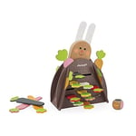 Janod - Magic Carrot - Jeu de Société Enfant - Jeu d'Adresse et de Stratégie - Jouet en Bois - Apprentissage des Couleurs - 2 à 4 Joueurs - Certifié FSC - Dès 3 Ans, J02473