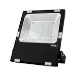 Rgb+cct Nichia Led floodlight, 30W, rf, rgb + Dual White,